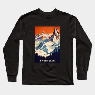 Swiss Alps Long Sleeve T-Shirt